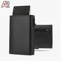Aristeia Black Leather Wallet Product Photo